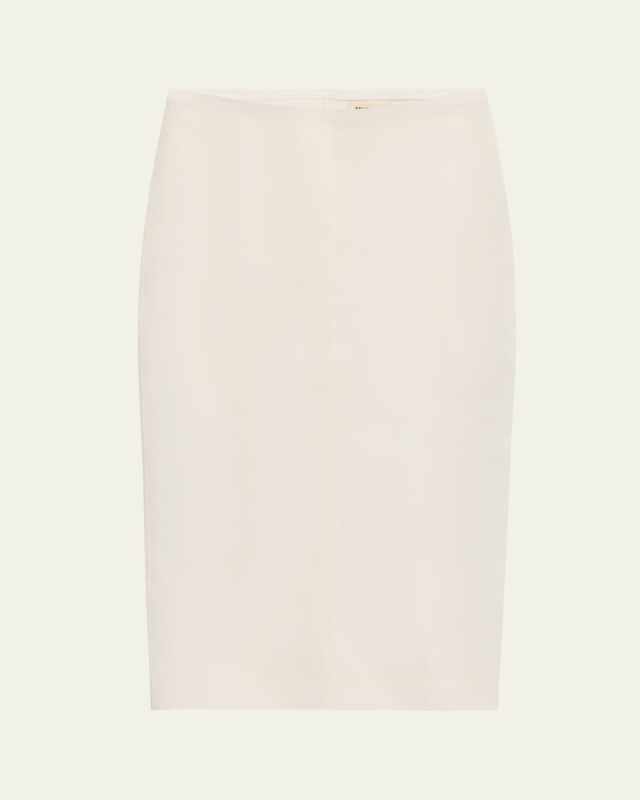 Lalisa Silk Midi Skirt